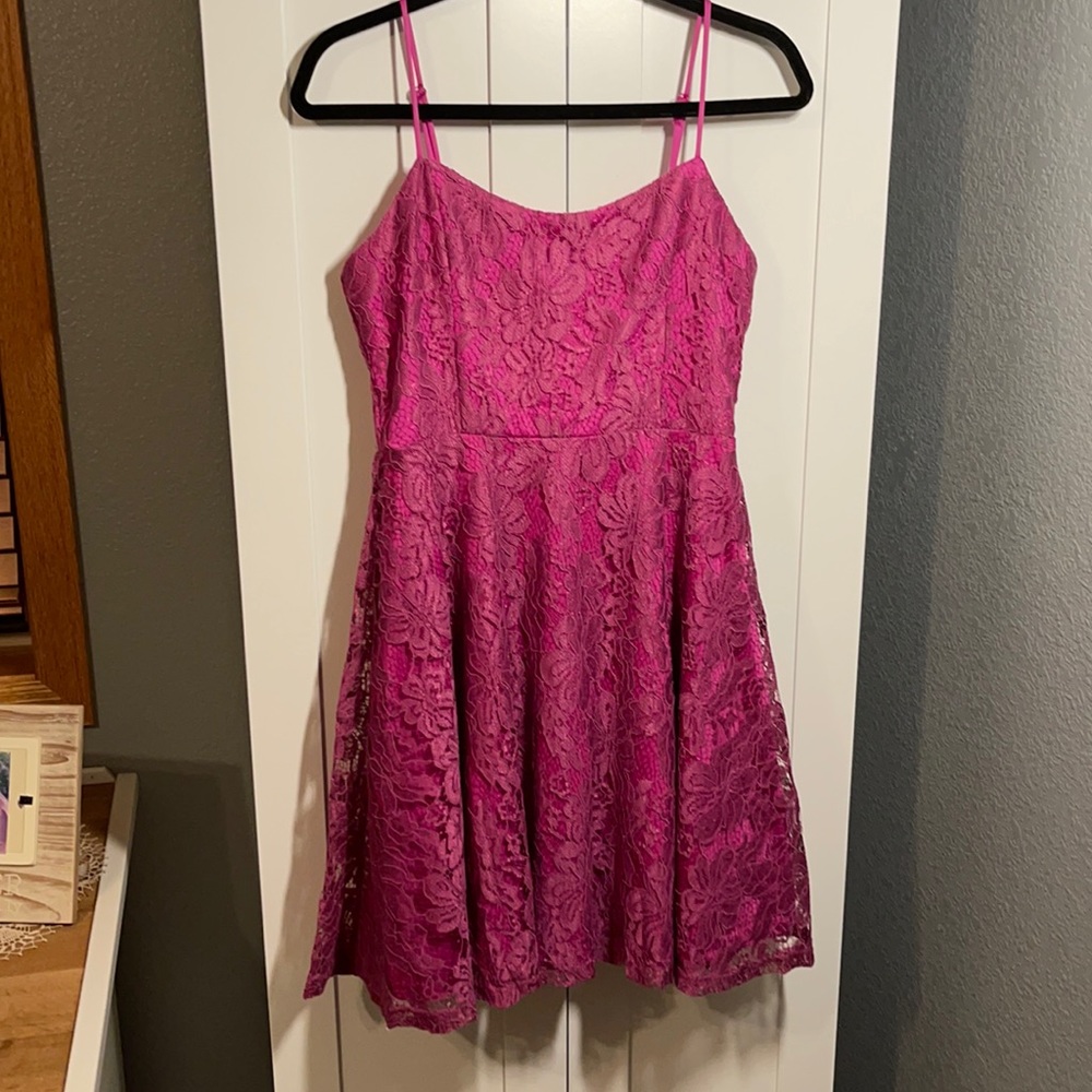 Lulus | pink mini dress | size medium